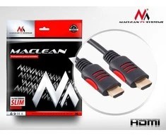 MACLEAN MCTV-813 Maclean MCTV-813 HDMI-HDMI laidas v1.4 30AWG 3m su ferito filtrais