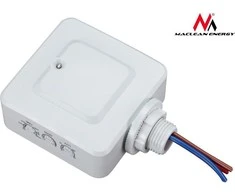 Czujnik „Maclean“ mikrobangų judesio jutiklis, įmontuotas, veikimo nuotolis 4–10 m, 1200 W, MCE137
