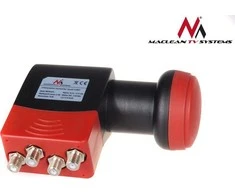 MACLEAN MCTV-671 Maclean MCTV-671 High Gain Quad 4 krypčių LNB High Gain
