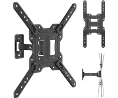 Laikiklis / pakaba televizoriui arba monitoriui „Maclean“, maks. 23–65", maks. apkrova 30 kg, universalus, maks. VESA 400x400, MC-758 N