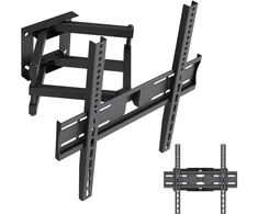 Laikiklis Maclean TV Mount / Bracket, max VESA 400x400, 32-70", iki 40 kg, juodas, tilt adjustment +12°–-12° and swivel adjustment +60°–-60°, MC-192