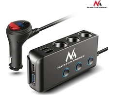 MACLEAN MCE218 Maclean MCE218 UŽDUOTĖS LIZDAS 12-24V 4xUSB PD QC