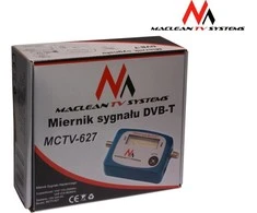 MACLEAN MCTV-627 Maclean MCTV-627 DVB-T palydovinis palydovinis ieškiklis Skaitmeninės televizijos antžeminio signalo stiprumas