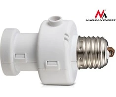 MACLEAN MCE21W Maclean MCE21 W lemputės tvirtinimas su šviesos jutikliu E27 100W baltas