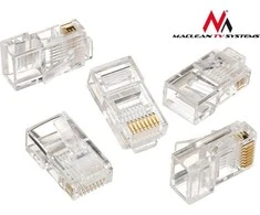 MACLEAN MCTV-663 Maclean MCTV-663 100x RJ45 8P8C modulinio galo kištuko jungtis