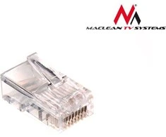 MACLEAN MCTV-662 Maclean MCTV-662 100x RJ45 8P8C užspaudžiamo galo kištuko jungtis Ethernet tinklui