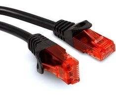 MACLEAN MCTV-741 Maclean MCTV-741 Patchcord UTP cat6 Kabelio kištukas-kištukas 20m juodas
