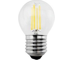 „Maclean“ LED lemputė, kaitrinė, E27, 6 W, 230 V, šiltai balta, 3000 K, 720 lm, retro Edison dekoratyvinė G45, MCE284