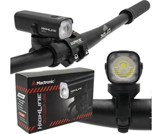 Mactronic 1000lm įkraunamas priekinis dviračio žibintas HIGHLINE ABF0166