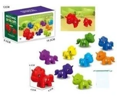 Madej Gra Montessori Jednorożce Cyferki 011945 84803