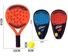 Madej Plastikinė raketė + kamuoliukas 6cm dangčiu.2kol.011738 82731