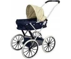 Madej Vežimėlis gondola dideli ratai gran-beige 011762 82977