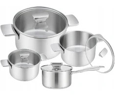 Maestro Kaistuvas plieno su dangteliu na indukcję gaz 16cm 1.7L MAESTRO MR-3521-16S
