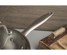 Maestro Kaistuvas plieno su dangteliu na indukcję gaz 16cm 1.25L MAESTRO MR-3505-16S