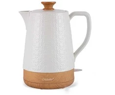 Maestro MR-076 elektrinis virdulys 1,8 L 1800 W, spalva: balta/medžio