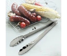 SZCZYPCE METALOWE KUCHENNE GRILLOWE DO GRILLA GRILL 30CM MAESTRO MR-1015-30
