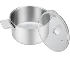 Plieninis puodas su dangteliu, indukcinis, 20cm, 3,4l | Maestro MR-3521-20