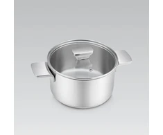 Maestro Puodas plieno su dangteliu na indukcję gaz 18cm 2.5L MAESTRO MR-3521-18