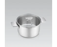 Maestro Puodas plieno su dangteliu na indukcję gaz 20cm 3.4L MAESTRO MR-3521-20