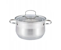 Maestro Puodas plieno su dangteliu na indukcję gaz 20cm 3.9L MAESTRO MR-3512-20