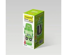 Maestro Termo puodelis vaikams dziecka ze słomką 350ml autko MAESTRO MR-1640-35-B