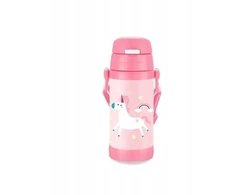 Maestro Termo puodelis vaikams su šiaudeliu 350 ml vienaragis (MR-1640-35-C)
