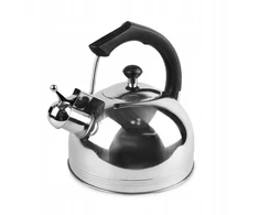 Maestro Virdulys plieno su gwizdkiem na gaz indukcję 3.0L MAESTRO juoda uchwyt MR-1308-Juodas
