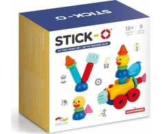 Magformers STICK-O MÓJ PIERWSZY Rinkinys Z KOŁAMI 9 EL.