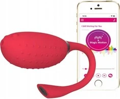 Magic Motion - Fugu Smart Wearable Vibrator Raudona