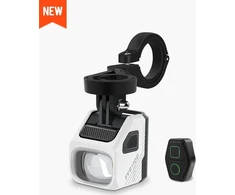 MAGICSHINE Priekinė lemputė EVO 1100 Baltas 1100 liumenų Juoda Su Laikikliu