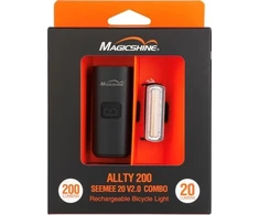 „MAGICSHINE“ rinkinys „MAGICSHINE“ priekinė lemputė ALLTY 200 + galinė lemputė SEEMEE 20 V2.0 (NAUJAS)