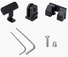 MAGICSHINE Rinkinys mocowań MAGICSHINE EVO 1700 BRACKET SET Juodas (NEW)