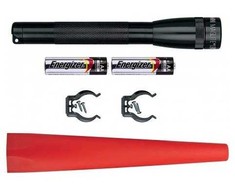 Žibintuvėlis Maglite Maglite Mini-LED 2AA Sicherheitslampe juodas