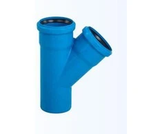 Magnaplast T- adapteris 87 ° UdBEA mažas triukšmas vidinis nutekėjimas 160mm (146475)