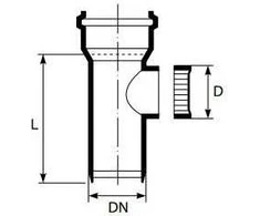 Magnaplast Cleanout HTRE 160mm (12450)