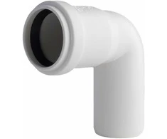 Magnaplast Vidaus kanalizacijos alkūnė HTplus, Ø 32 mm, 88.5°, balta