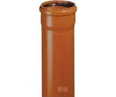 Magnaplast Išorinis nuotekų vamzdis PVC-U 200/1000x4,9 KGEL SN4 kietas