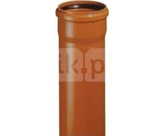 Magnaplast Išorinis nuotekų vamzdis PVC-U 160/6000x4,0 KGEM SN4 putotas