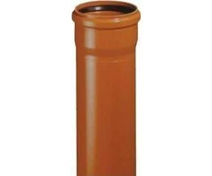 Magnaplast Išorinis nuotekų vamzdis PVC-U 250/3000x7,3 KGEL SN8 kietas