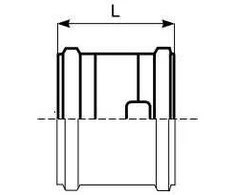Magnaplast Muba išorinės nuotekos KGU 250mm (24180)