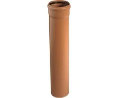 Lauko kanalizacijos vamzdis Magnaplast, Ø 110 mm, SN4, 2 m