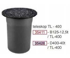 Magnaplast TELESKOPAS TL D400-40T DO RWK 425 35426 - 35426