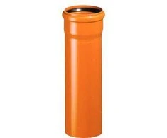 Magnaplast Vamzdis su išorinio kanalizacijos puodelio KKEME šerdis su 110 mm 1m (20015)
