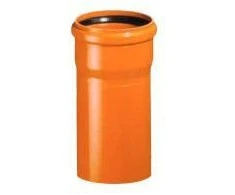 Magnaplast Vamzdis su branduoliniu puodeliu, pučiamas išorinėmis nuotekomis KGEL 160mm 1m (22050)