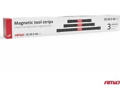 Magnetinės juostos įrankiams, rinkinys 3 vnt. (20 cm, 30,5 cm, 46 cm) AMIO-04263