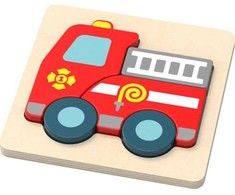 Dėlionė Magni Brandbil puslespil / Fire truck puzzle