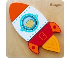 Dėlionė Magni Rumraket puslespil / Space rocket puzzle