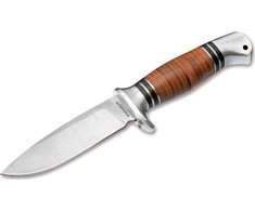 Boker Magnum Magnum Leatherneck Hunter medžioklinis peilis Ruda universalus