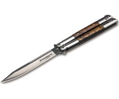 Magnum Magnum Balisong Wood Didelis universalus peilis