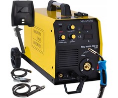 Magnum INVERTINIS PUSIAU AUTOMATINIS SUVIRINIMO APARATAS MIG-200/ 200W/SUVIRINIMAS 180A UMI200WMMA